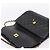 Borsa a tracolla CHANEL Matelasse con catena in pelle d'agnello nera e oro CC Auth 203454V Nero D'oro - vista 22