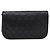 Borsa a tracolla CHANEL Matelasse con catena in pelle d'agnello nera e oro CC Auth 203454V Nero D'oro - vista 3