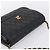 Borsa a tracolla CHANEL Matelasse con catena in pelle d'agnello nera e oro CC Auth 203454V Nero D'oro - vista 6