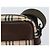 BURBERRY Nova Check Schultertasche Canvas Beige Silver Auth 200675 Silber - Ansicht 4