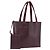 PRADA Tote Bag aus Leder weinrot Auth 201318 Bordeaux