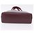 PRADA Tote Bag aus Leder weinrot Auth 201318 Bordeaux - Ansicht 11