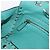 Borsa Tote VALENTINO Studs in pelle 2 vie Blu Turchese Oro Auth BA15656A D'oro - vista 23