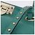 Borsa Tote VALENTINO Studs in pelle 2 vie Blu Turchese Oro Auth BA15656A D'oro - vista 9