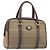Borsa a mano Burberrys Nova Check Canvas Beige Gold Tone Auth ka6111