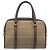 Borsa a mano Burberrys Nova Check Canvas Beige Gold Tone Auth ka6111 - vista 3