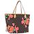 Borsa Tote LOUIS VUITTON Monogram Rose Neverfull MM M48613 LV Auth ka6154V Monogramma