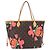 Borsa Tote LOUIS VUITTON Monogram Rose Neverfull MM M48613 LV Auth ka6154V Monogramma - vista 2