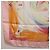 Hermès HERMES Carre 90 Foulard di Seta "Smiles in Third millenary" Rosa Auth 200117M - vista 20