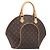 LOUIS VUITTON Borsa a mano Monogram Ellipse MM M51126 LV Auth 202859 Monogramma