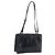 Borsa a tracolla BOTTEGA VENETA in pelle nera e oro Auth 202655A Nero D'oro