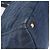 Borsa a mano PRADA Canapa MM Denim Blue Gold Tone Auth 201120 - vista 13