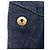 Borsa a mano PRADA Canapa MM Denim Blue Gold Tone Auth 201120 - vista 16