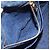 Borsa a mano PRADA Canapa MM Denim Blue Gold Tone Auth 201120 - vista 26