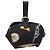 Pouch Salvatore Ferragamo Gancini Nylon Nero Tono Oro Auth 200166 - vista 3
