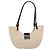 Borsa a tracolla FENDI Zucca Canvas Mamma Baguette Beige Silver Auth 203140V Argento - vista 3