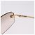 CHANEL CC randlose Strass-Sonnenbrille Metall Brown CC Auth am12569M Braun - Ansicht 10