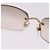 CHANEL CC randlose Strass-Sonnenbrille Metall Brown CC Auth am12569M Braun - Ansicht 12