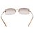 CHANEL CC randlose Strass-Sonnenbrille Metall Brown CC Auth am12569M Braun - Ansicht 3