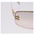 CHANEL CC randlose Strass-Sonnenbrille Metall Brown CC Auth am12569M Braun - Ansicht 6
