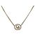 Collana Christian Dior metallo Gold Tone Auth SW2795V