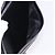Borsa a pochette VERSACE in pelle nera e argento Auth 200703V Nero - vista 16