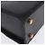 Borsa a tracolla Salvatore Ferragamo Gancini in pelle nera e oro Auth 201321 Nero - vista 14