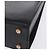 Borsa a tracolla Salvatore Ferragamo Gancini in pelle nera e oro Auth 201321 Nero - vista 15
