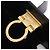 Borsa a tracolla Salvatore Ferragamo Gancini in pelle nera e oro Auth 201321 Nero - vista 23