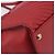 Saco Tote Miu Miu em couro 2 vias vermelho tom dourado Auth ka6072A - vista 14