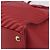 Saco Tote Miu Miu em couro 2 vias vermelho tom dourado Auth ka6072A - vista 15