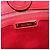Saco Tote Miu Miu em couro 2 vias vermelho tom dourado Auth ka6072A - vista 18