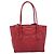 Saco Tote Miu Miu em couro 2 vias vermelho tom dourado Auth ka6072A - vista 2