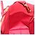 Saco Tote Miu Miu em couro 2 vias vermelho tom dourado Auth ka6072A - vista 21