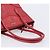 Saco Tote Miu Miu em couro 2 vias vermelho tom dourado Auth ka6072A - vista 7