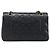 Borsa a tracolla CHANEL Chain Matelasse 25 in pelle d'agnello nera e oro CC Auth 200542SAM Nero D'oro - vista 3