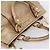 Borsa a mano Miu Miu Vitellolux 2way Beige Gold Auth 202892V D'oro - vista 6