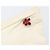 Hermès Borsa a tracolla HERMES Aline PM Canvas Beige Red Auth 202310 Rosso - vista 14