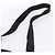 Sac à épaule PRADA Nylon Noir Argent Auth 203489A Argenté - vue 8
