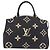 LOUIS VUITTON Monogram Empreinte Grand Palais MM Hand Bag M45842 Auth ka6115SAV Nero Monogramma - vista 2