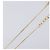 Colar GIVENCHY metal Gold Auth SW2822 Dourado - vista 7