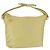 Pouch PRADA in raso giallo oro autentica 201895 D'oro