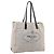 Sac Tote PRADA en toile gris Auth 200676 Marron