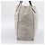 Sac Tote PRADA en toile gris Auth 200676 Marron - vue 5