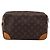 LOUIS VUITTON Monogram Compiegne 28 Clutch Bag M51845 LV Auth 200743 Monogramma - vista 3