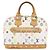 LOUIS VUITTON Monogram Multicolor Alma Hand Bag White M92647 LV Auth 202591V Bianco - vista 2