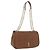 Autre Marque Borsa a tracolla SAINT LAURENT Jamie in pelle marrone e oro Auth 200430M D'oro
