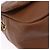 Autre Marque Borsa a tracolla SAINT LAURENT Jamie in pelle marrone e oro Auth 200430M D'oro - vista 10