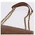 Autre Marque Borsa a tracolla SAINT LAURENT Jamie in pelle marrone e oro Auth 200430M D'oro - vista 8
