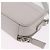 PRADA Schultertasche Saffiano Ivory Silver Auth 198874V Silber Roh - Ansicht 13
